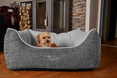 TrendPet Tierbett VitaBed Classic Grau - Orthopädisches Hundebett, in verschiedenen Größen erhältlich