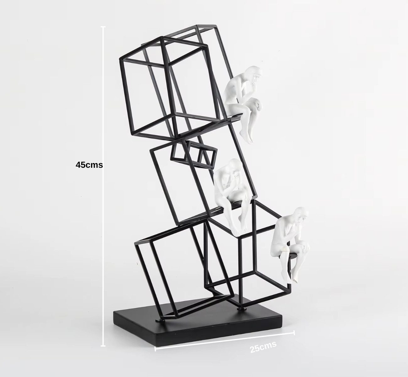 Quality Elegance Skulptur Moderne Abstrakte Figurenskulptur – Kreatives Design