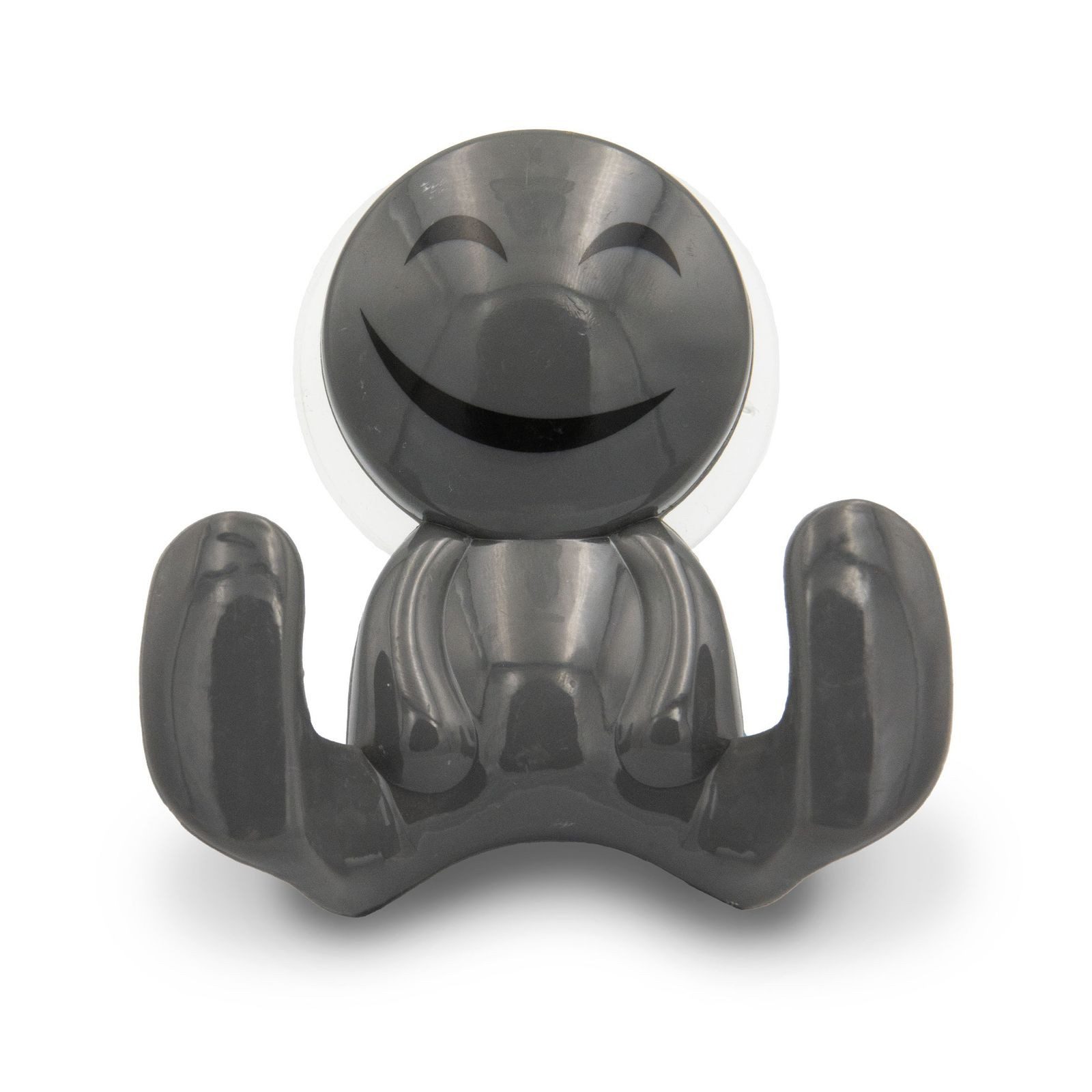 Feridras Handtuchhalter Bademantelhaken Männchen "Malte" Grau