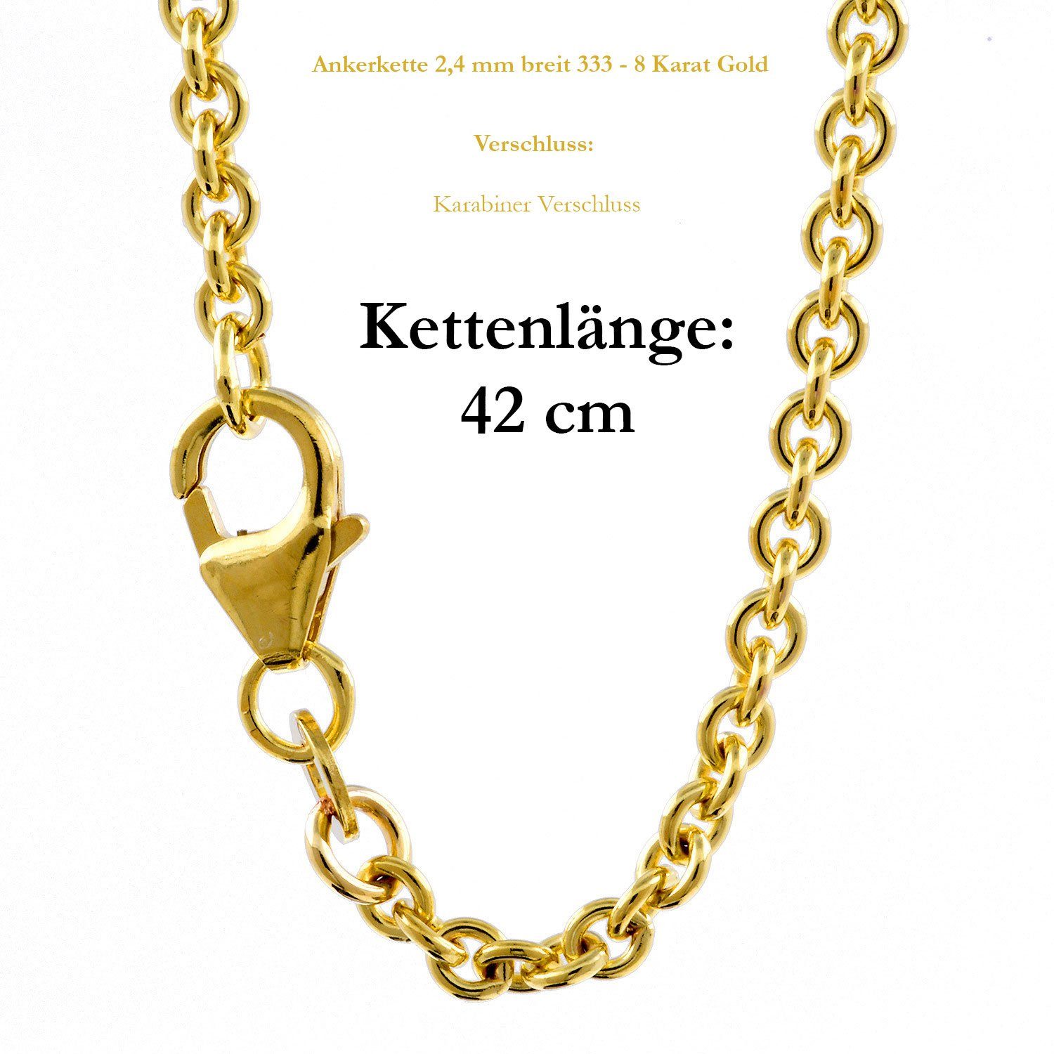 HOPLO Goldkette, Made in Germany