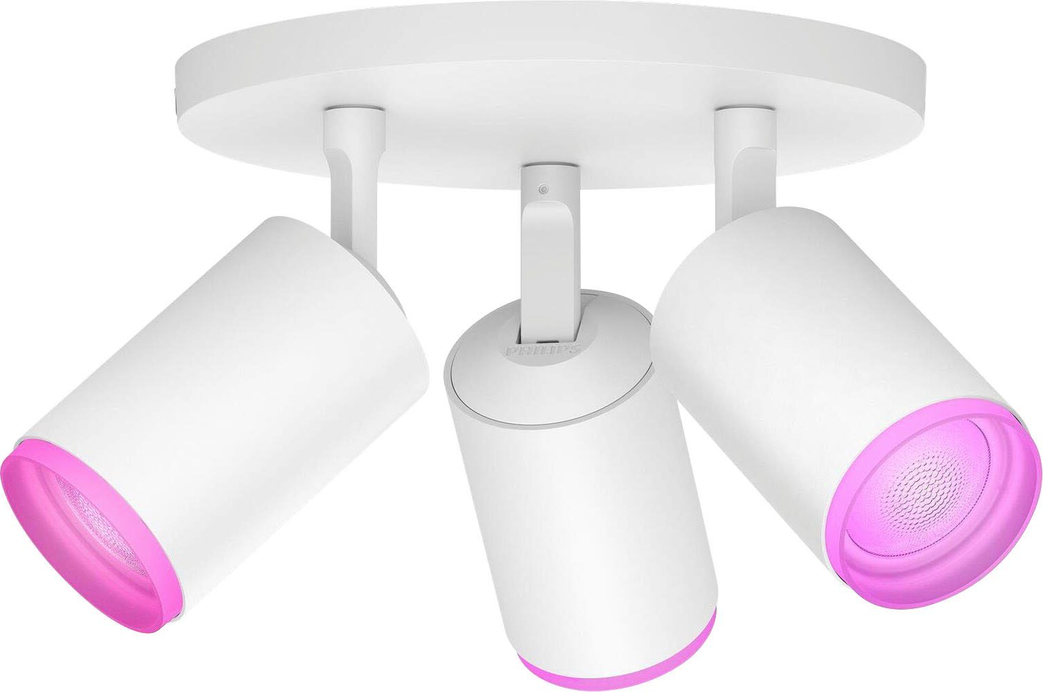 Philips Hue LED Flutlichtstrahler Farbwechsler Dimmfunktion, Fugato, wechselbar, Leuchtmittel