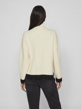 Vila Strickpullover Senna (1-tlg) Plain/ohne Details