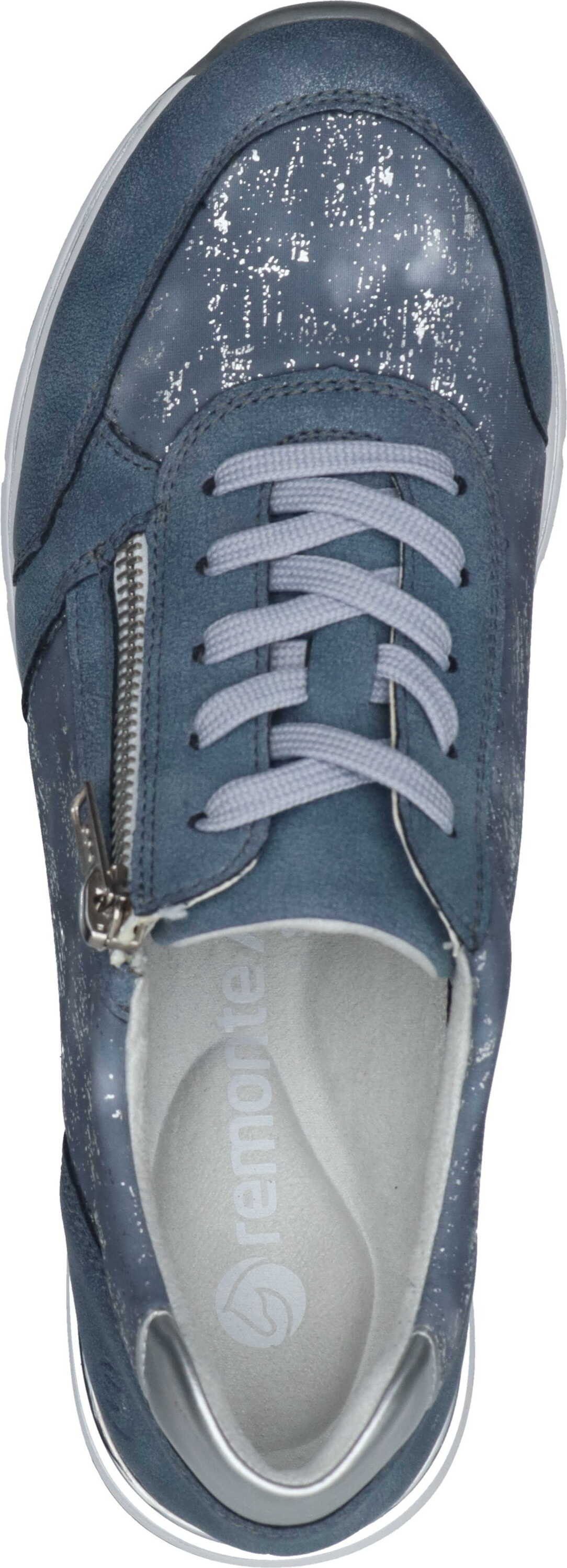 Remonte Schnürer Schnürschuh aus strapazierfähigem Synthetik