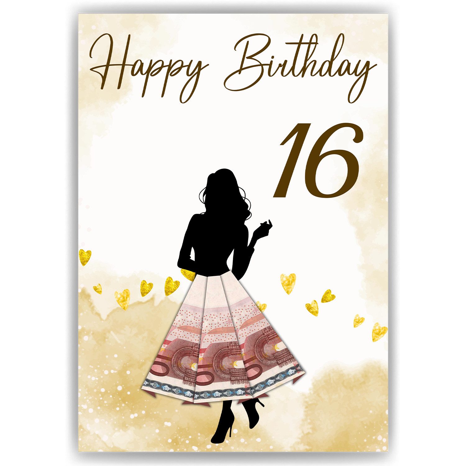 Tigerlino Poster Geldgeschenk Geburtstag Frauen Geburtstagsgeschenk günstig online kaufen