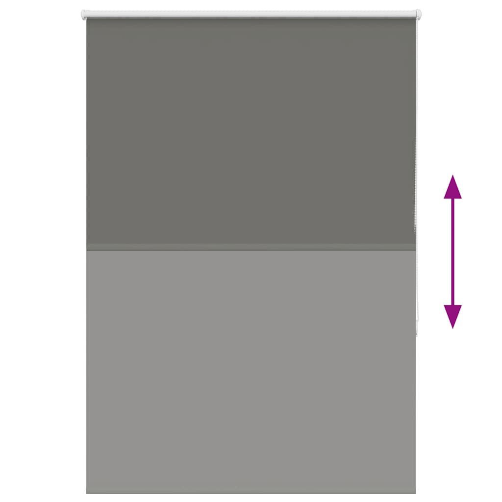 Verdunklungsrollo Verdunkelungsrollo 105x150cm Grau, furnicato, Sichtschutz-Plissee mit Klemmträgern für Büro und Wohnzimmer – Bild 5 von 5