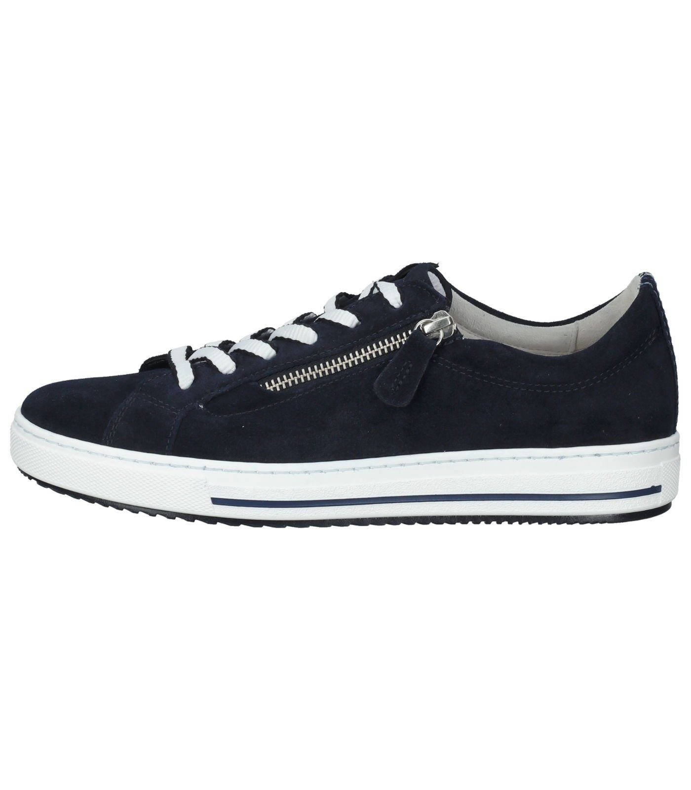 Gabor Sneaker Veloursleder Sneaker Dunkelblau