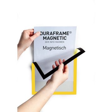 DURABLE Magnettafel Durable 486904 DURAFRAME® Magnetic Info-Rahmen, magnetisch DIN A4 Gelb