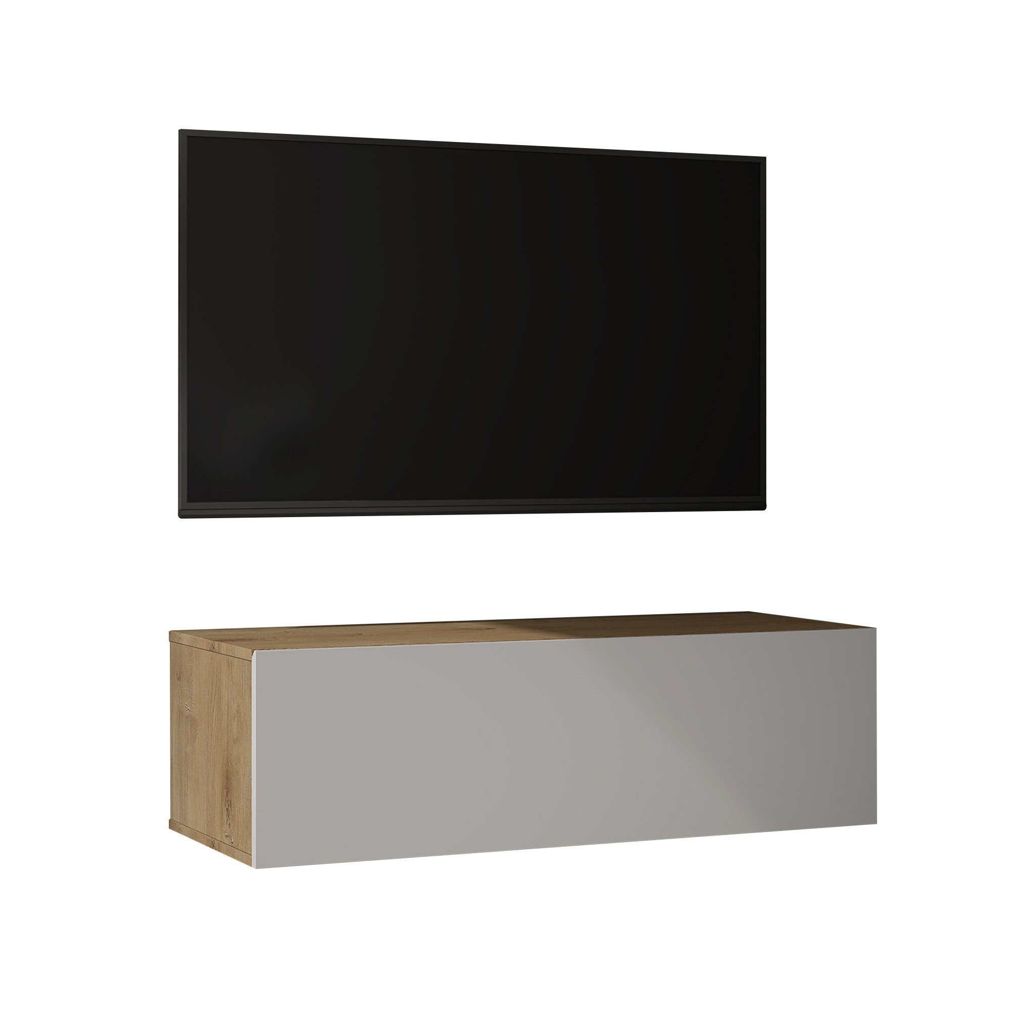 Mai & Mai Lowboard TV-Board TV-Schrank Fernsehschrank Hängend Fernsehtisch günstig online kaufen