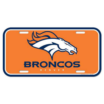 WinCraft Schmuckset NFL Kennzeichenschild Denver Broncos