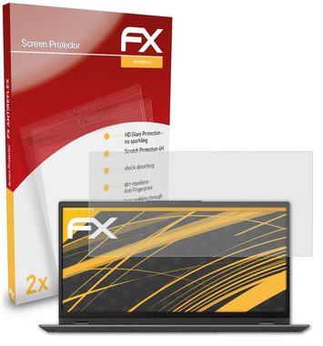 atFoliX Schutzfolie für Lenovo ThinkBook Plus Gen 3, (2 Folien), Entspiegelnd und stoßdämpfend