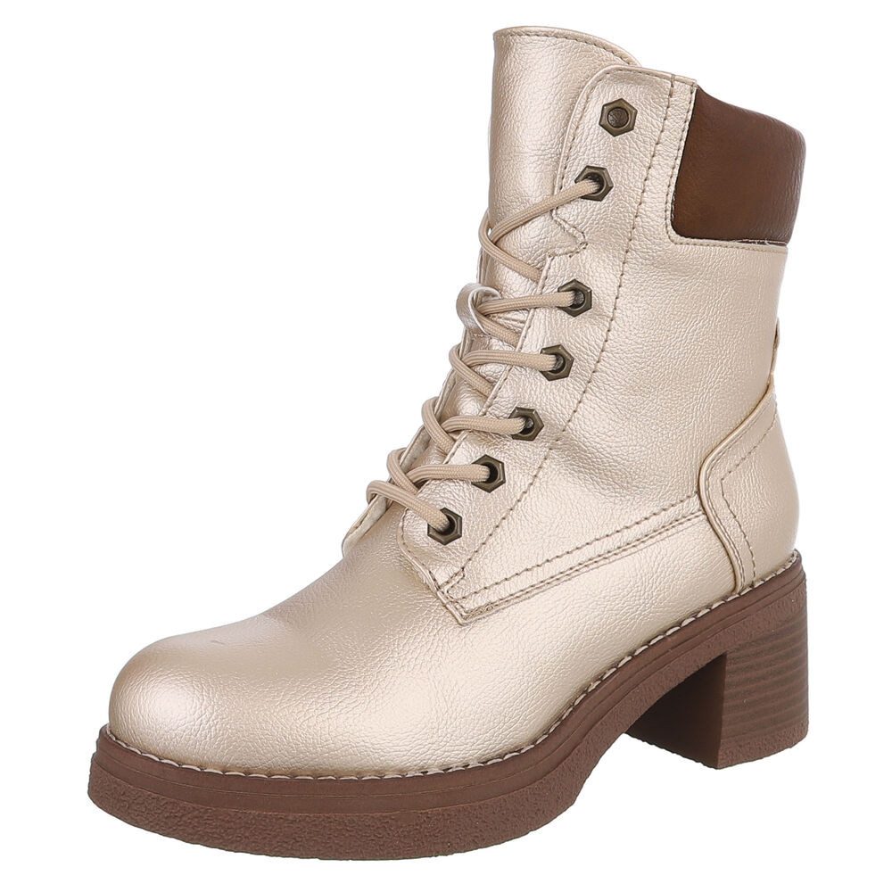 Ital-Design Elegante Damen-Stiefelette mit hochwertigem Material günstig online kaufen