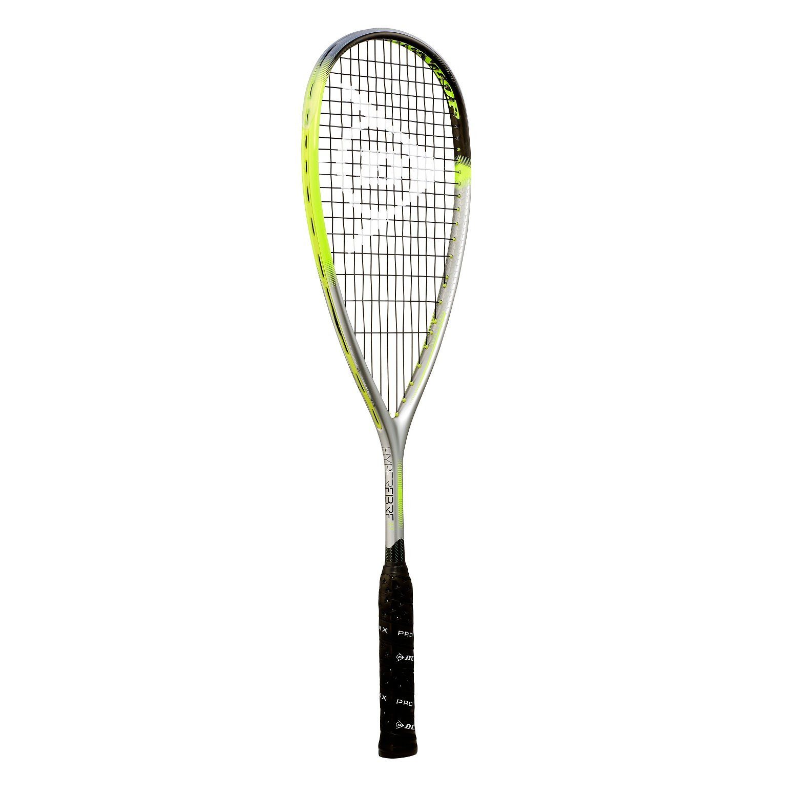 Dunlop Squashschläger Hyperfibre XT Revelation (125g/sehr grifflastig) - besaitet