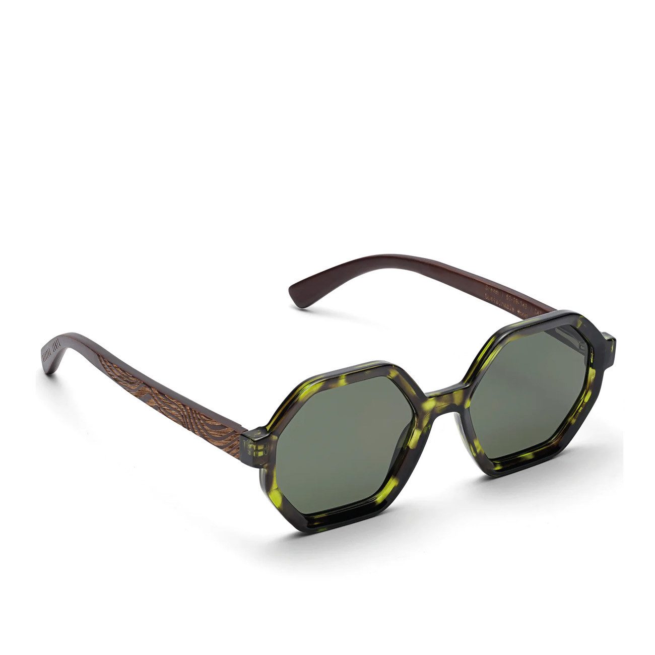 TAKE A SHOT Sonnenbrille Take a Shot Buddha Jumps Across Dimensions Green Demi