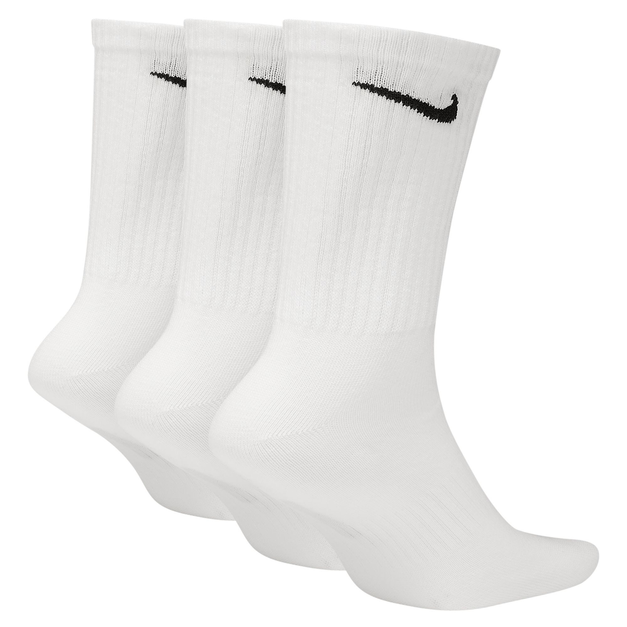 Nike Funktionssocken U NK EVERYDAY LTWT CREW 3PR für sportive Aktivitäten und Fitness, mit dämpfenden Eigenschaften