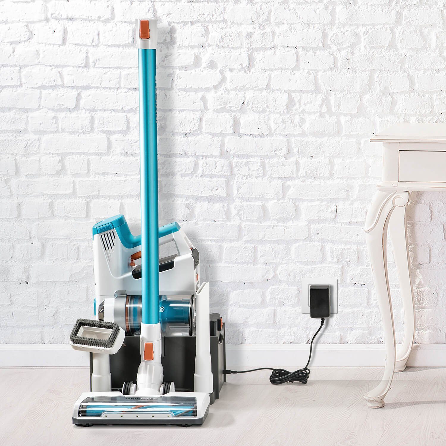 Genius INVICTUS X7 Aufbewahrungsstation Set 2-tlg. Akku-Ladestation (Aufbewahrungs-Station für Invictus X7 - für alle Zubehör-Teile)