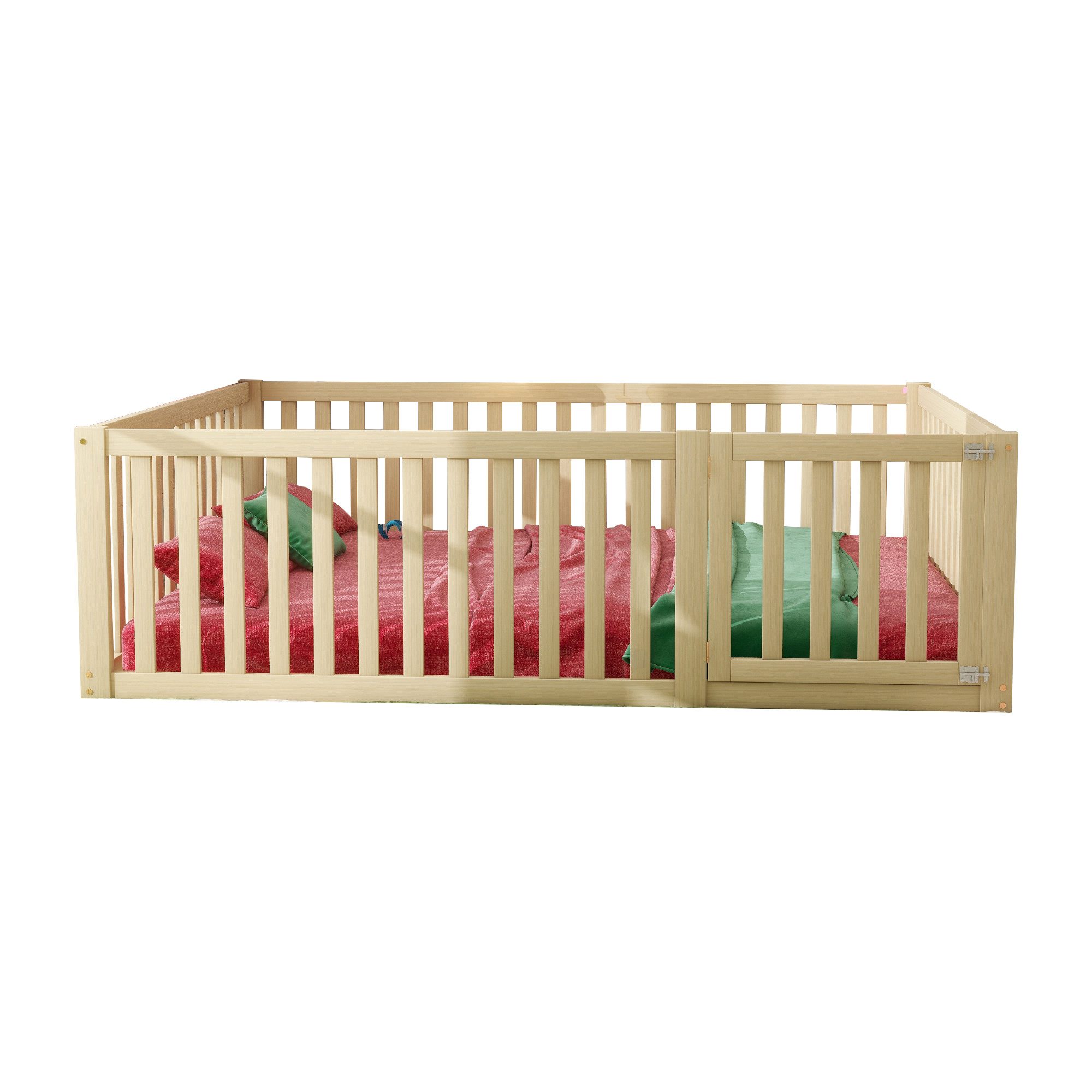 HAUSS SPOLE Kinderbett 140x200cm Holzboden Bettrahmen günstig online kaufen
