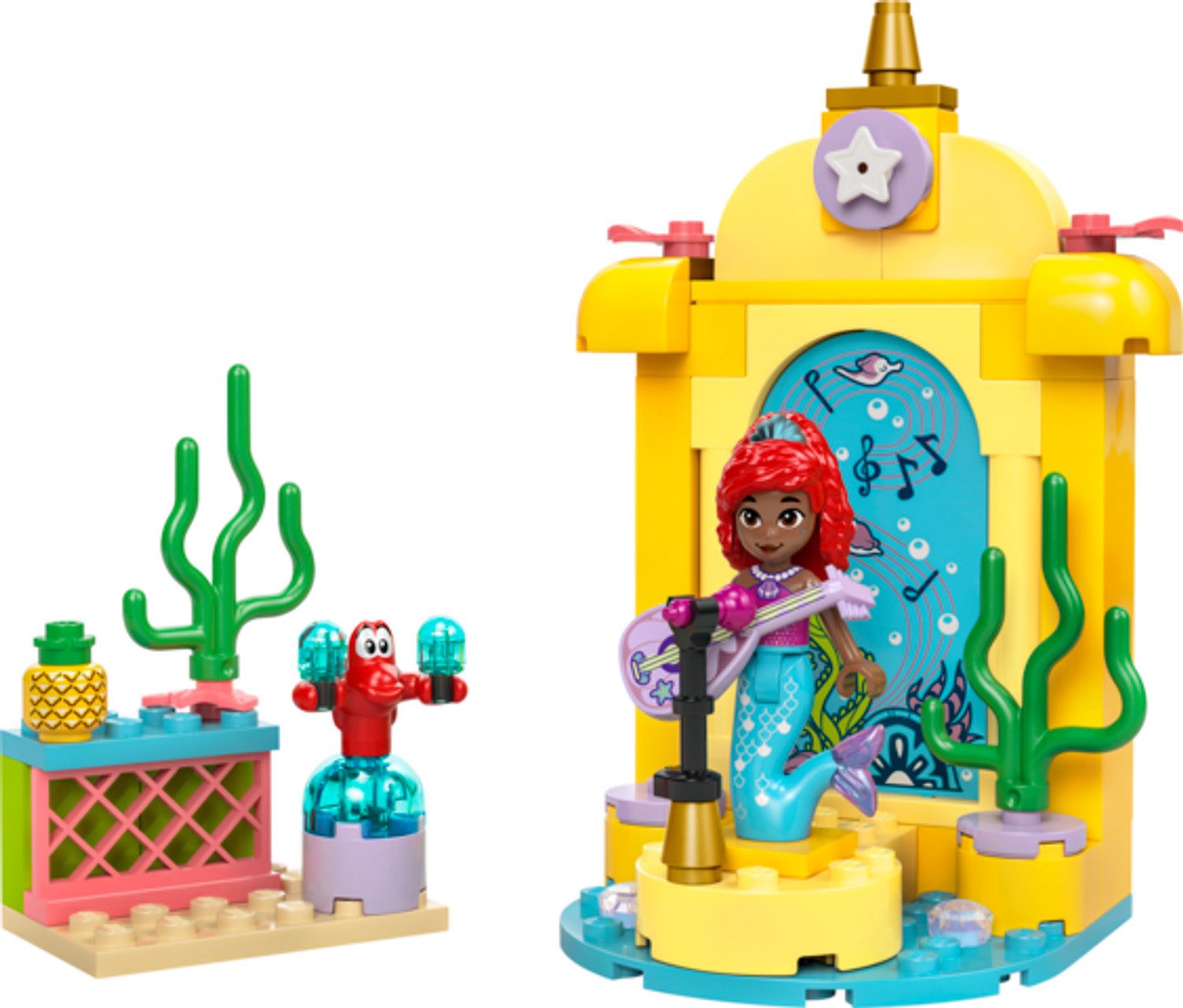 LEGO® Disney™ Arielles Musikbühne Konstruktionsspielsteine, (Arielles Musikbühne, Klemmbausteine), Made in Europe