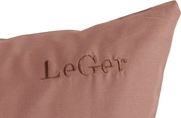 Bettwäsche Anisa in Gr. 135x200 oder 155x220 cm, LeGer Home by Lena Gercke, Renforcé, 2 teilig, Bettwäsche aus Baumwolle, unifarbene Bettwäsche mit Reißverschluss