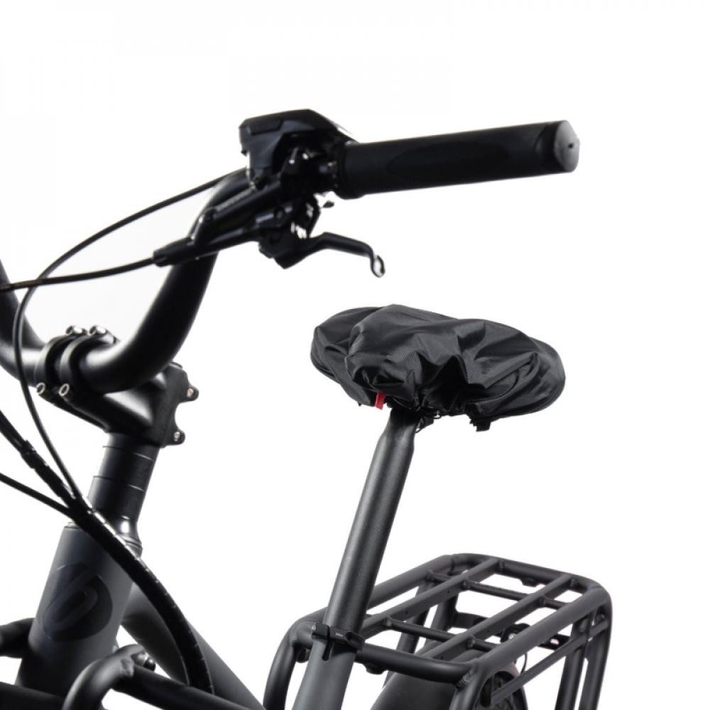 Fahrer Fahrradsattel Fahrer Sattelschutz Kappe XL Extra breit schwarz