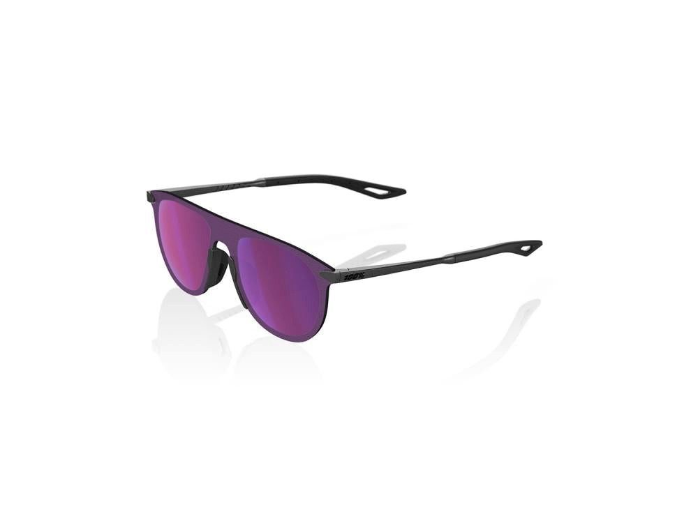 100% Sonnenbrille 100% Legere Coil - Mirror Lens unis Matte Gunmetal - ultraleichte Perf