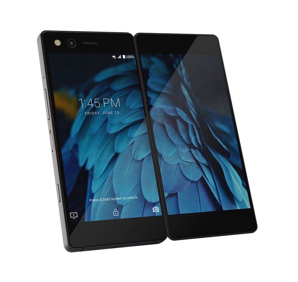 ZTE ZTE Axon M Z999 64GB Fold Faltbar 2x 5.2" FHD Handy (13,21 cm/5,2 Zoll, 20 MP Kamera)