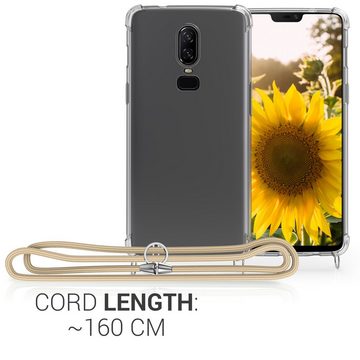 kwmobile Handyhülle Necklace Case für OnePlus 6, Handyhülle