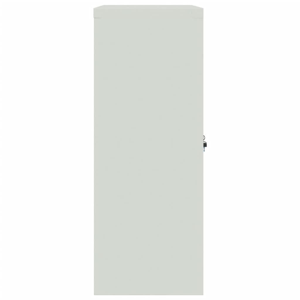 (1-St) Blau cm und Aktenschrank Hellgrau vidaXL 90x40x105 Stahl Aktenschrank