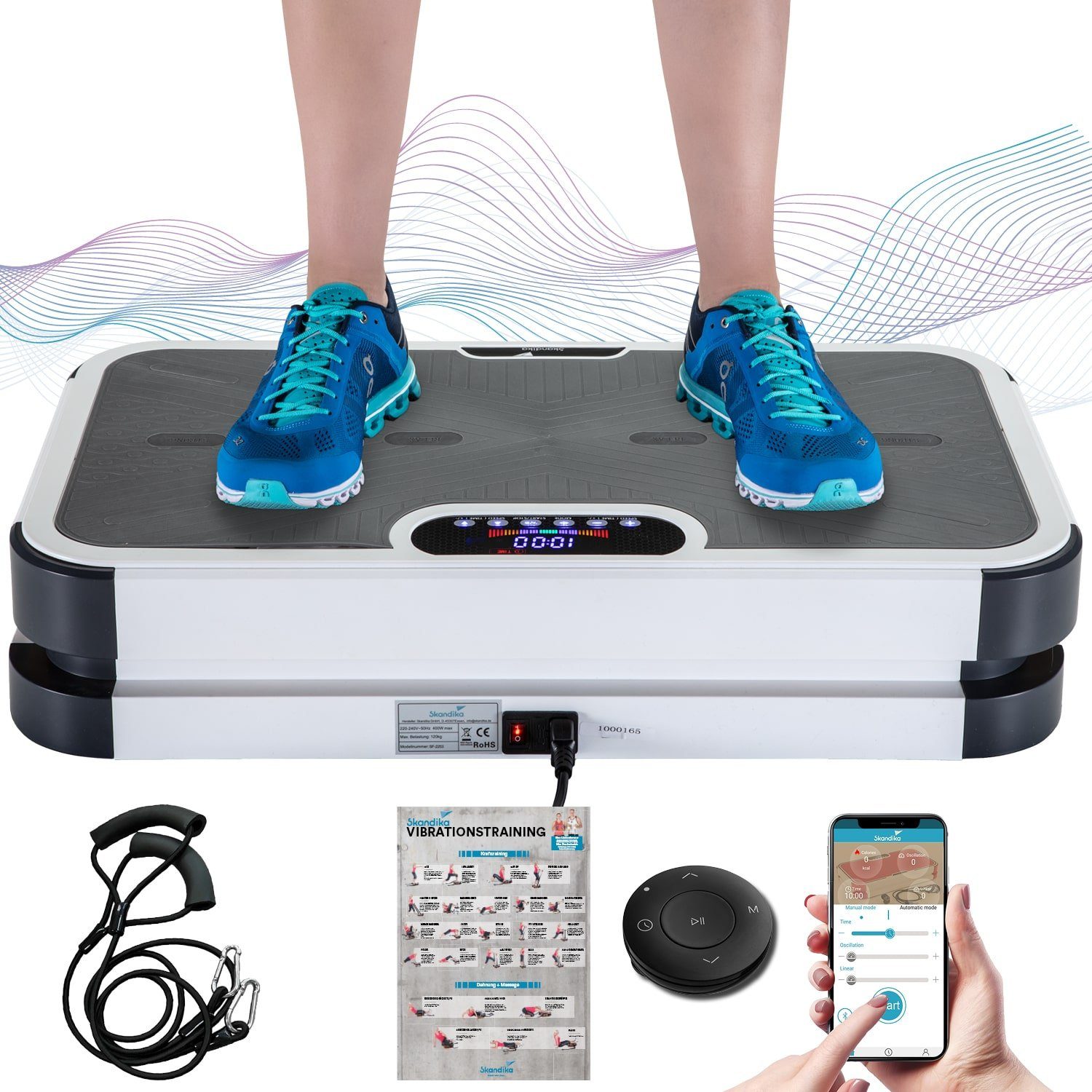skandika home vibration plate 500 kaufen Skandika Home Vibration Plate 500: 1,8 gut main image 1