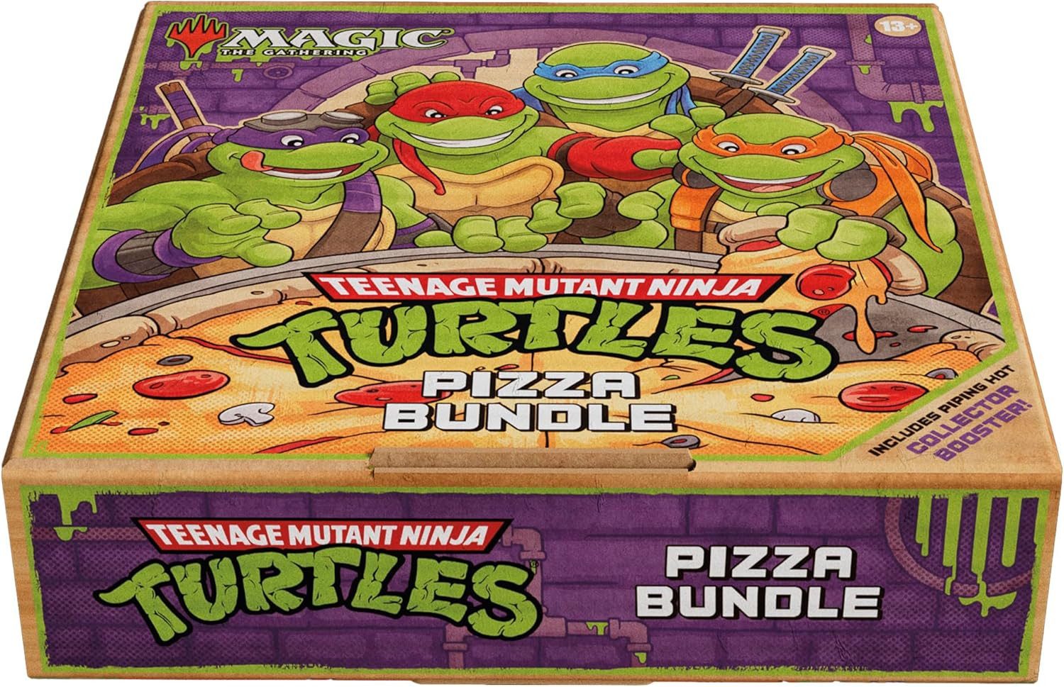 Magic the Gathering Sammelkarte Teenage Mutant Ninja Turtles Pizza Bundle Englisch