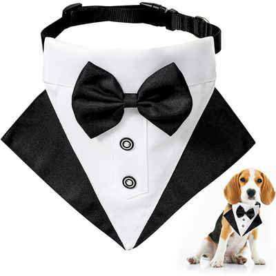 GelldG Hundekostüm Hund Bandana Halsband, Hochzeit, Verstellbar, Krawatte, Haustier