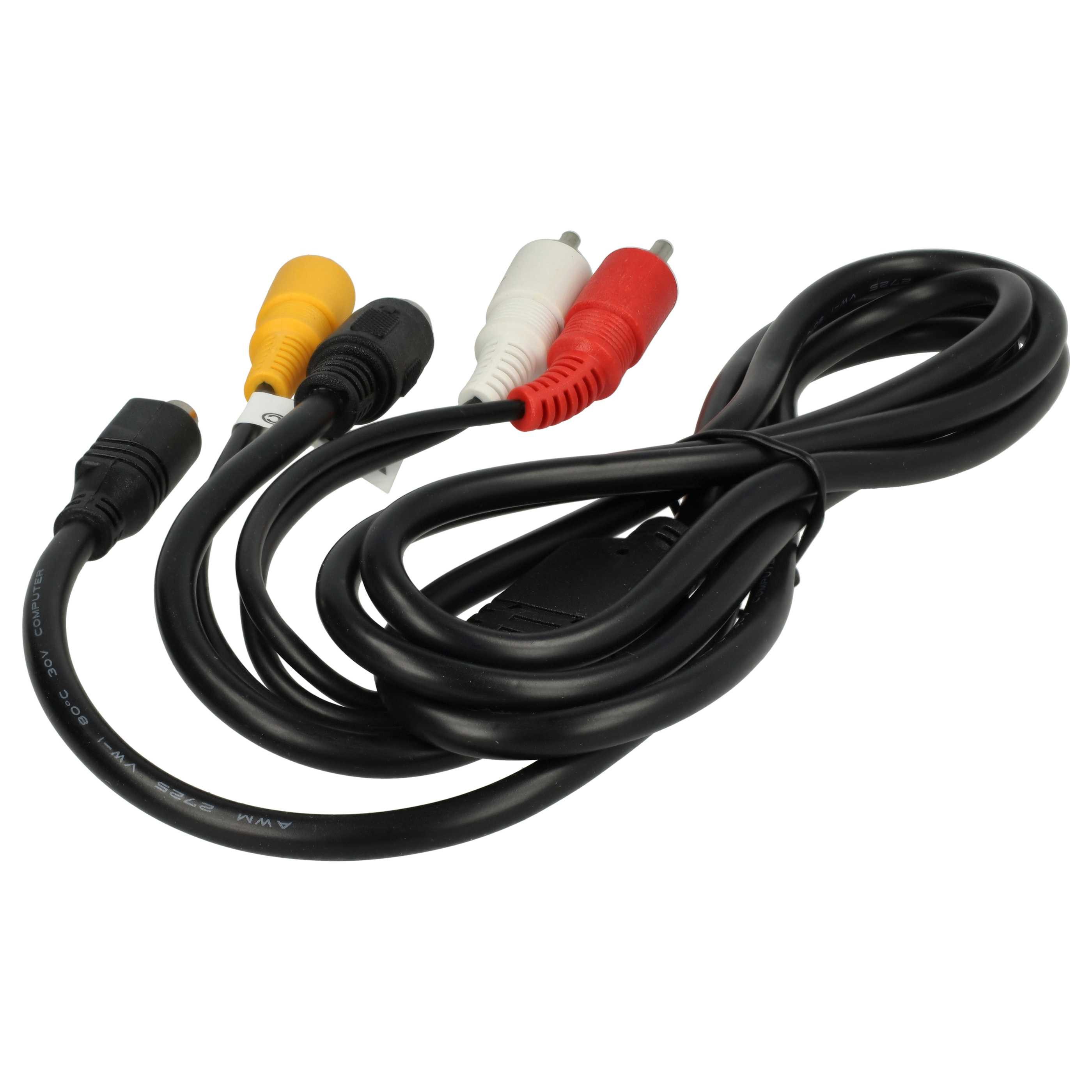 vhbw passend für Sony HDR-UX7, HDR-UX3E, HDR-UX5, HDR-UX5E, HDR-UX7E, TV-Kabel, (150.0 cm)