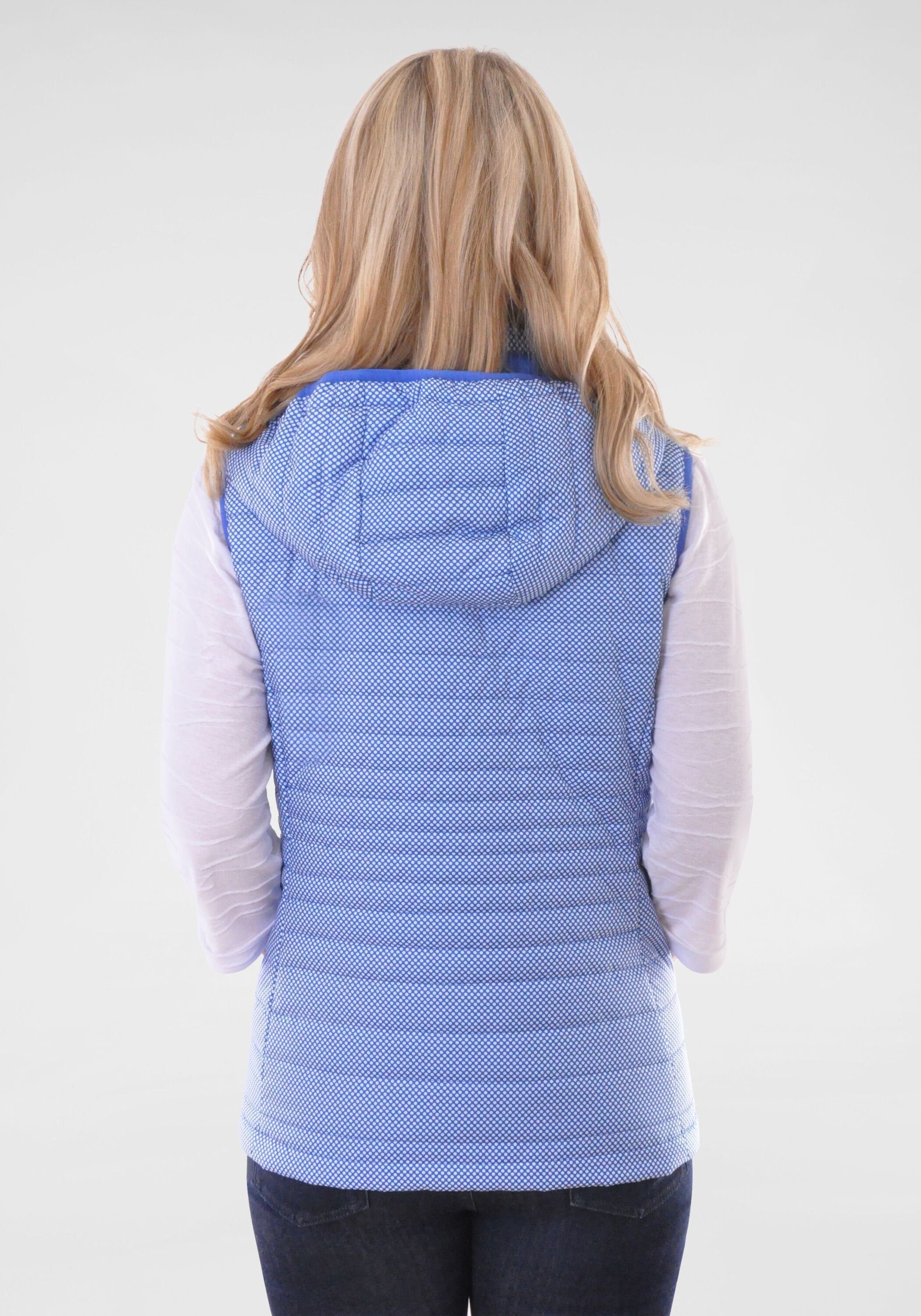 NAVIGAZIONE Steppweste mit Kapuze