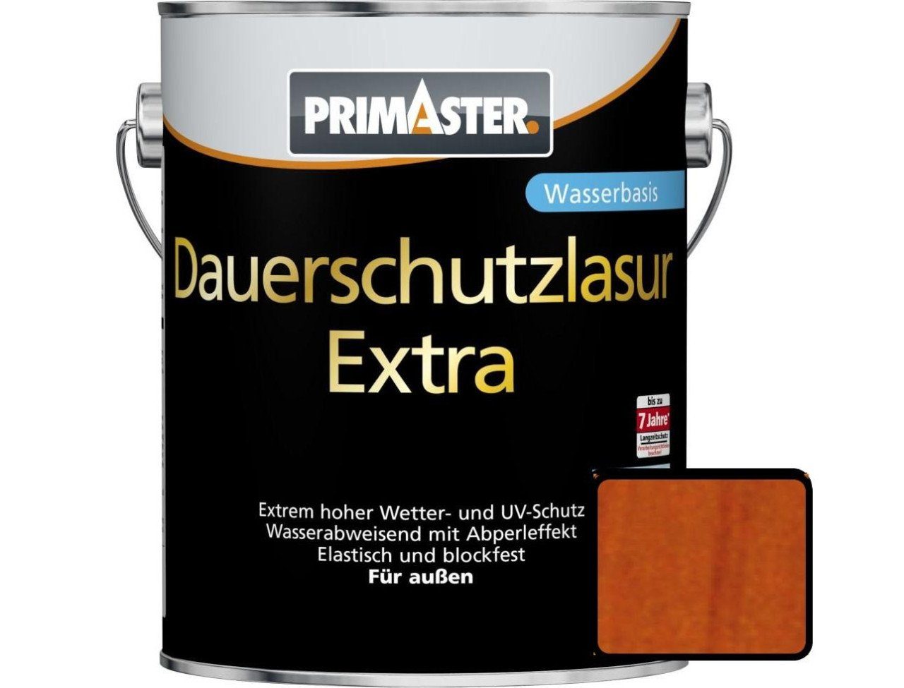 Primaster Lasur Primaster Dauerschutzlasur Extra 5 L mahagoni | Holzlasuren