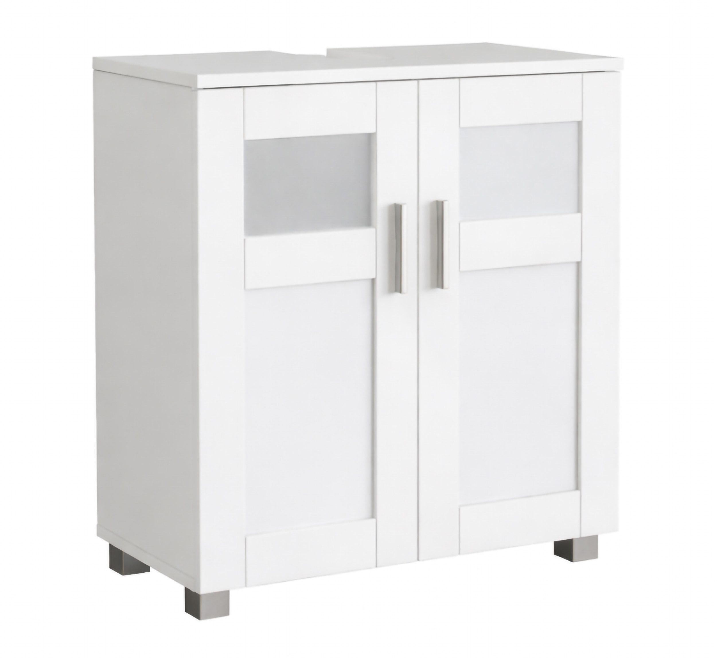 VCM Waschbeckenunterschrank Badezimmer Unterschrank Nilari H. 60 x B. 60 x T.