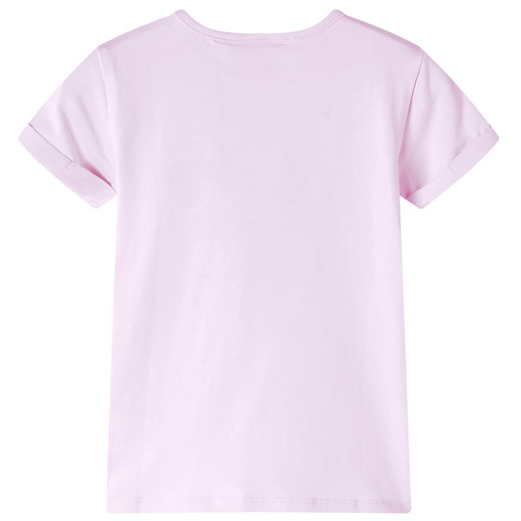 vidaXL T-Shirt Kinder-T-Shirt Zartrosa 116