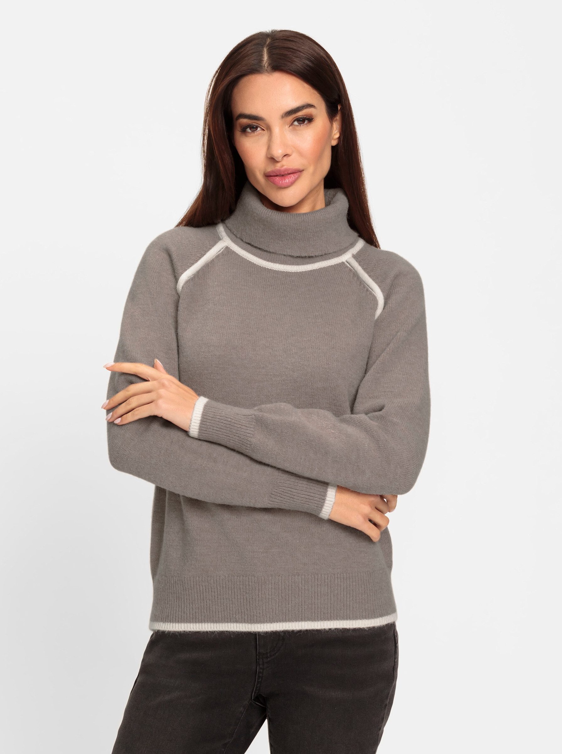 heine Strickpullover Pullover Langarm Feinstrick