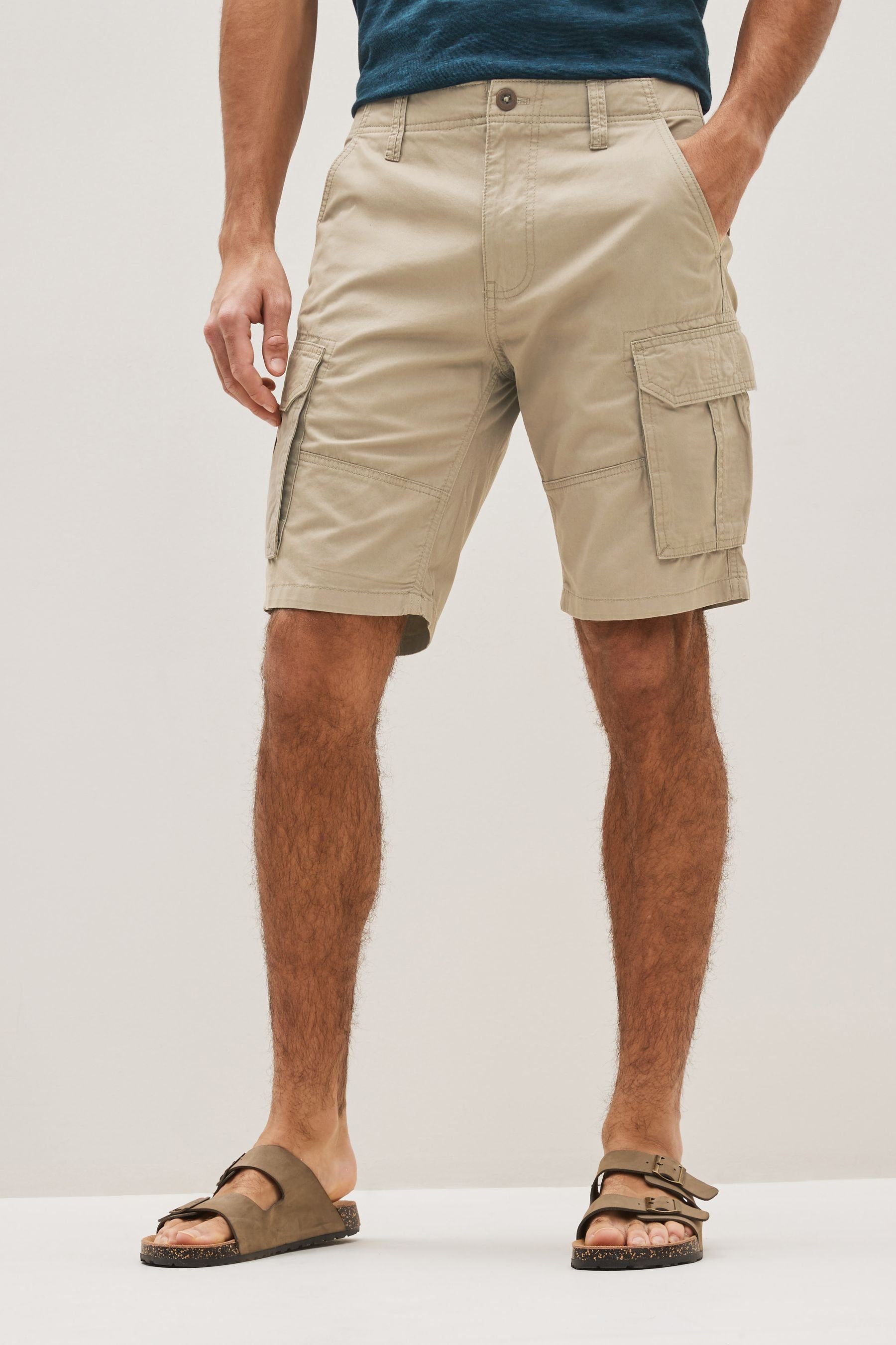 Next Cargoshorts (1-tlg) Stone Natural