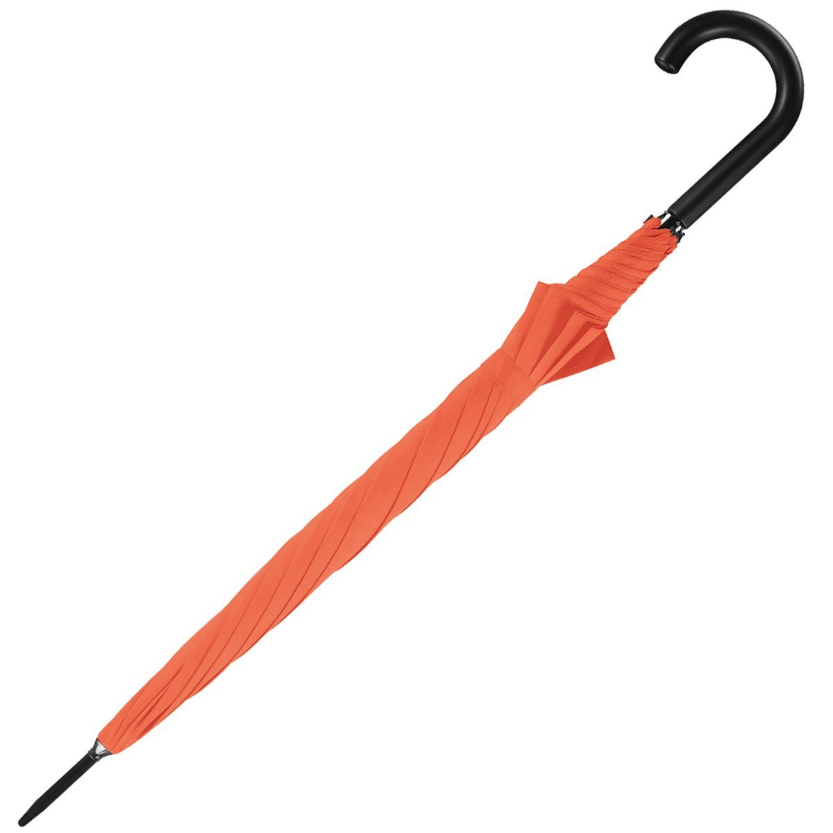 RS-Versand Langregenschirm für vielen großer orange Farben Auf-Automatik, stabiler mit Regenschirm Damen und Herren in modischen
