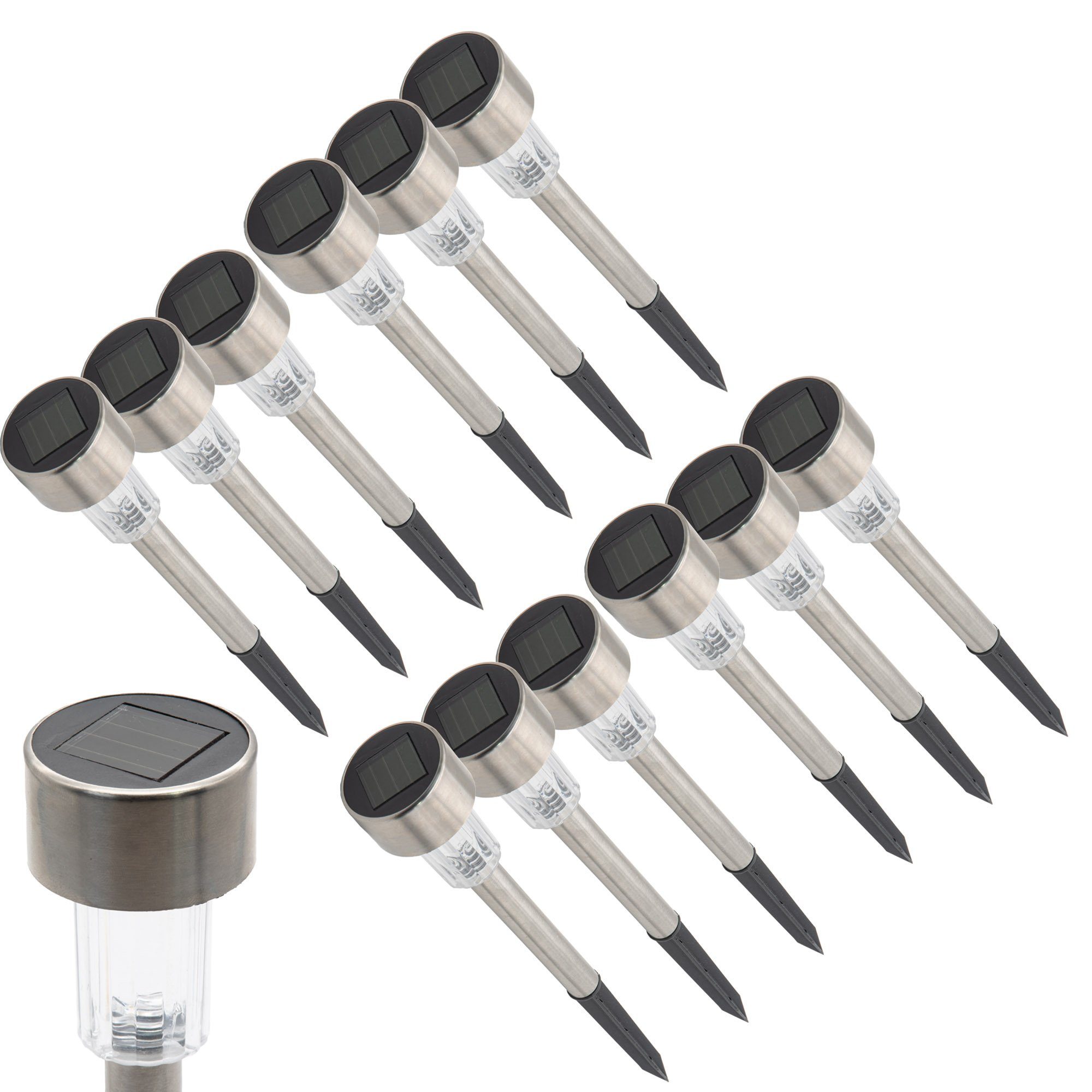 BENSON LED Solarleuchte Solarlampe Gartenlampe Solarleuchte günstig online kaufen