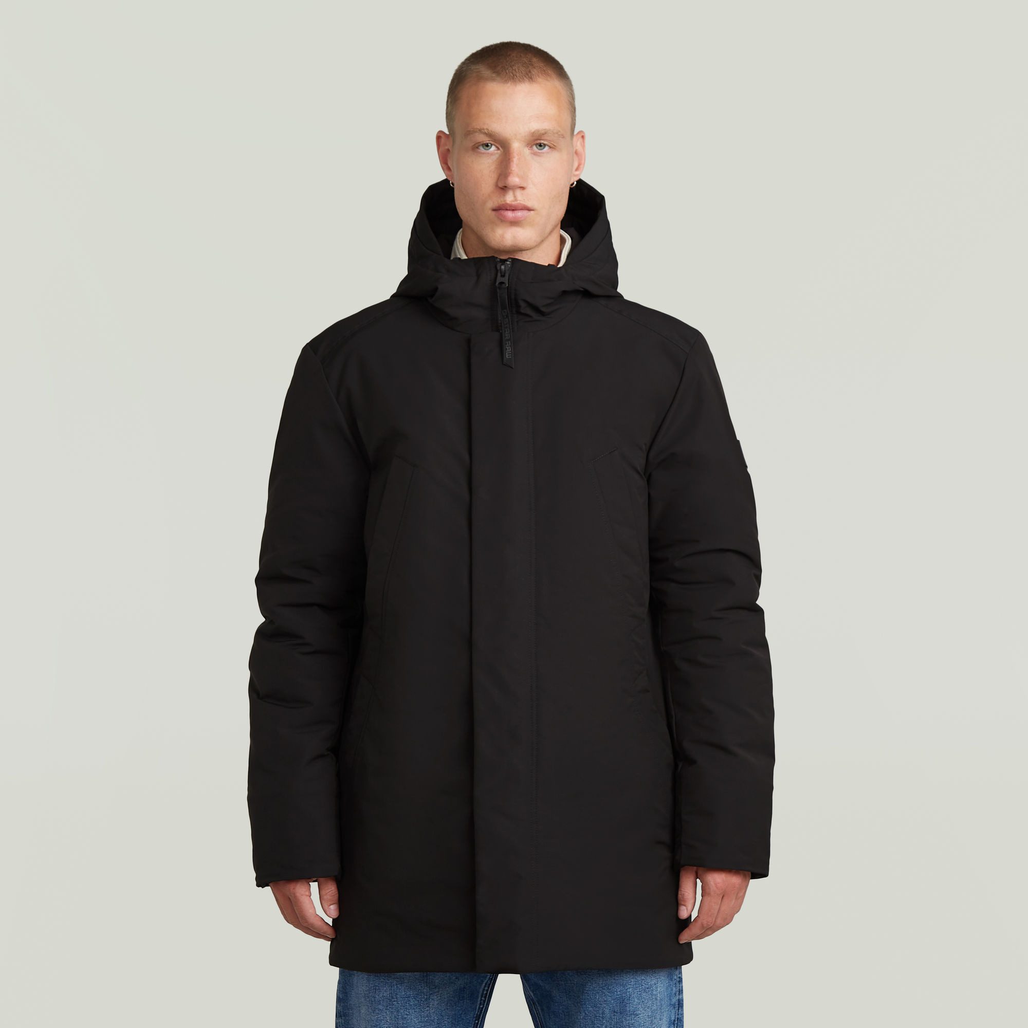 G-STAR Parka Clean Vodan Padded Hooded mit Kapuze, Regular Fit