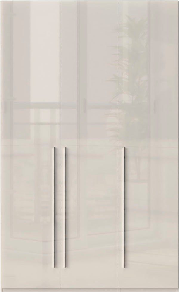 OTTO home Kleiderschrank Piano, UV lackiert, hochglänzend in beige oder wei günstig online kaufen