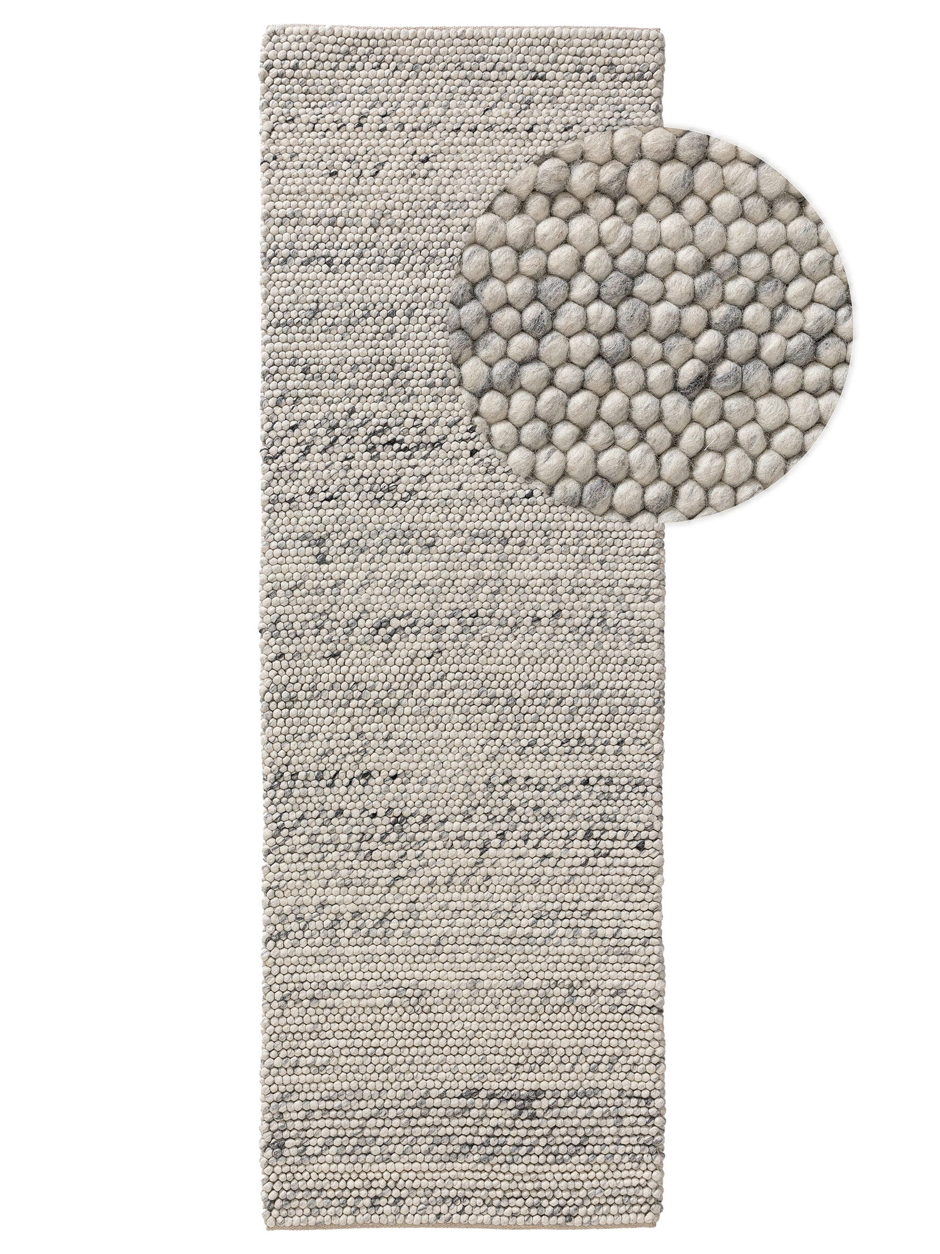 benuta Wollteppich Beads, rechteckig, Höhe: 11 mm, Kunstfaser, Berber, Ethn günstig online kaufen