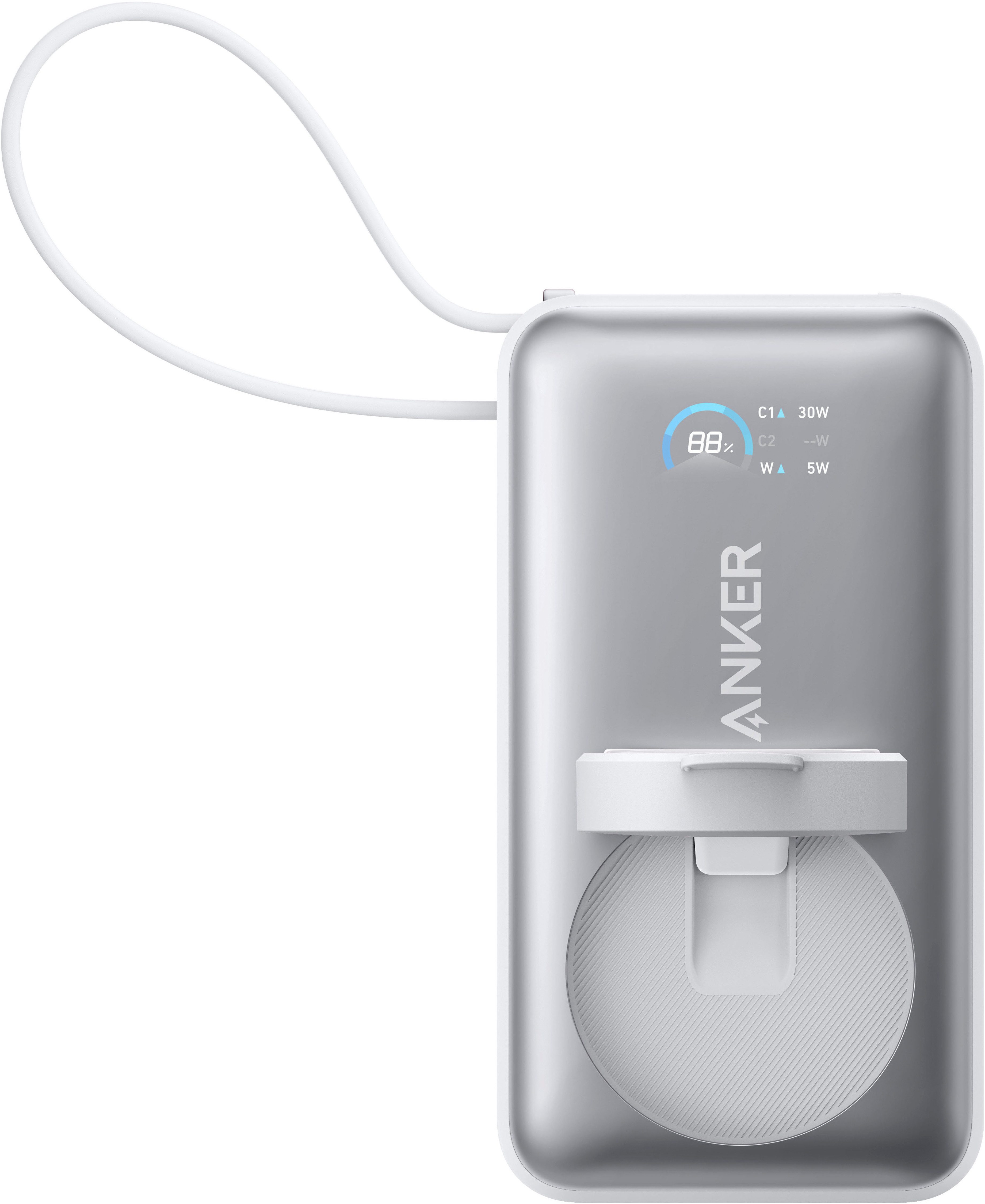Anker MagGo Powerbank (10.000mAh, 35W, für Apple Watch) Powerbank 10000 mAh
