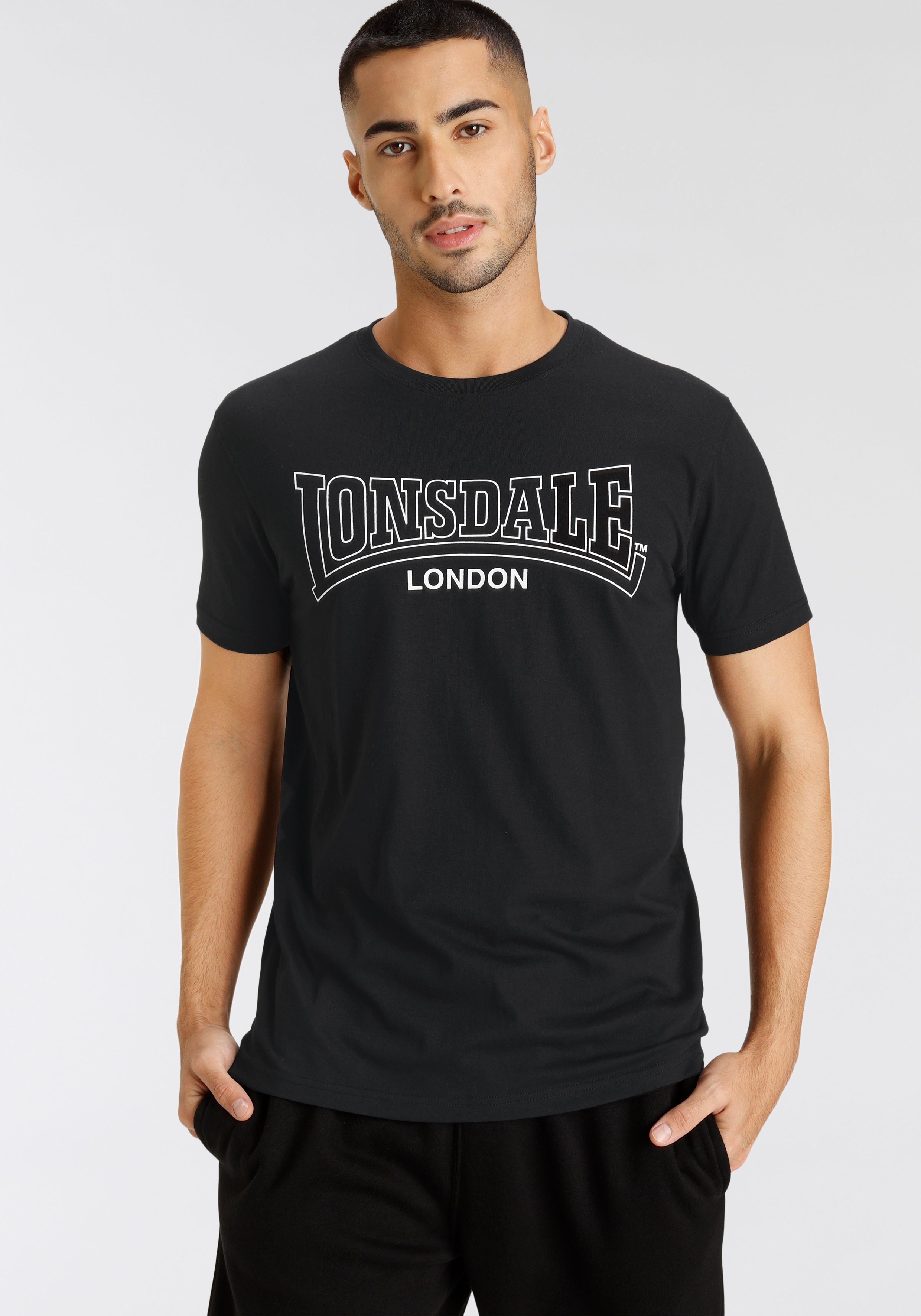 Lonsdale T-Shirt BEANLEY (Packung, 3-tlg)