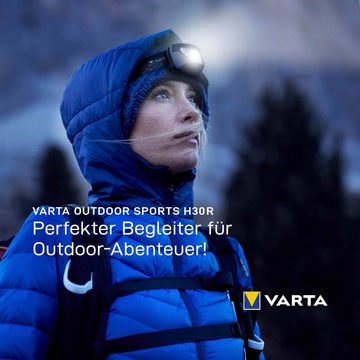 VARTA Kopflampe Outdoor Sports H30R Wireless Pro mit Akku