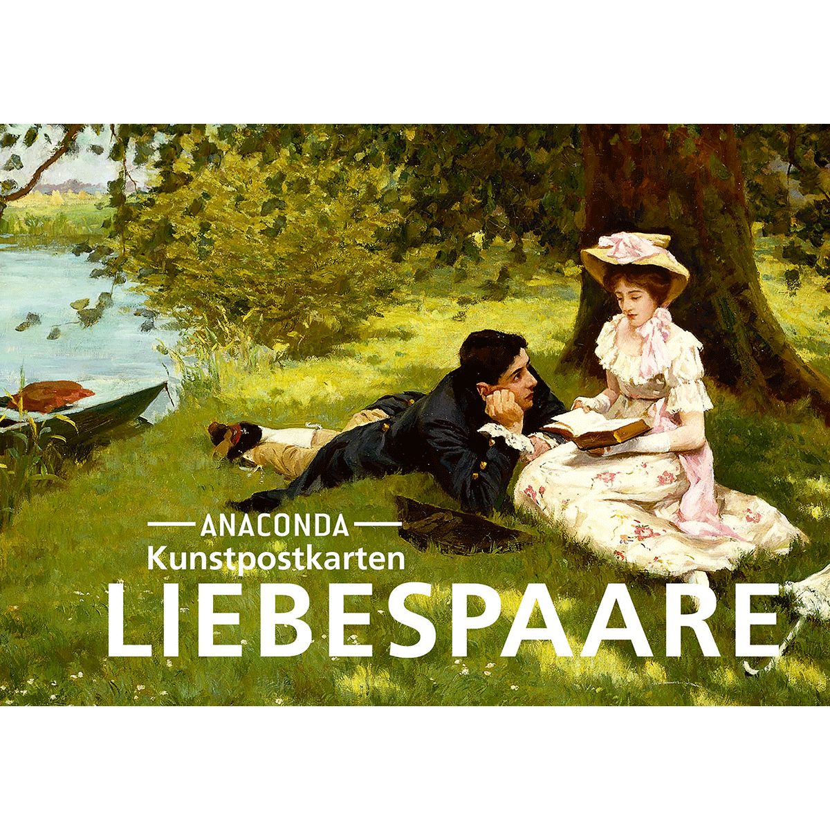 Anaconda Verlag Postkarte Postkarten-Set Liebespaare.