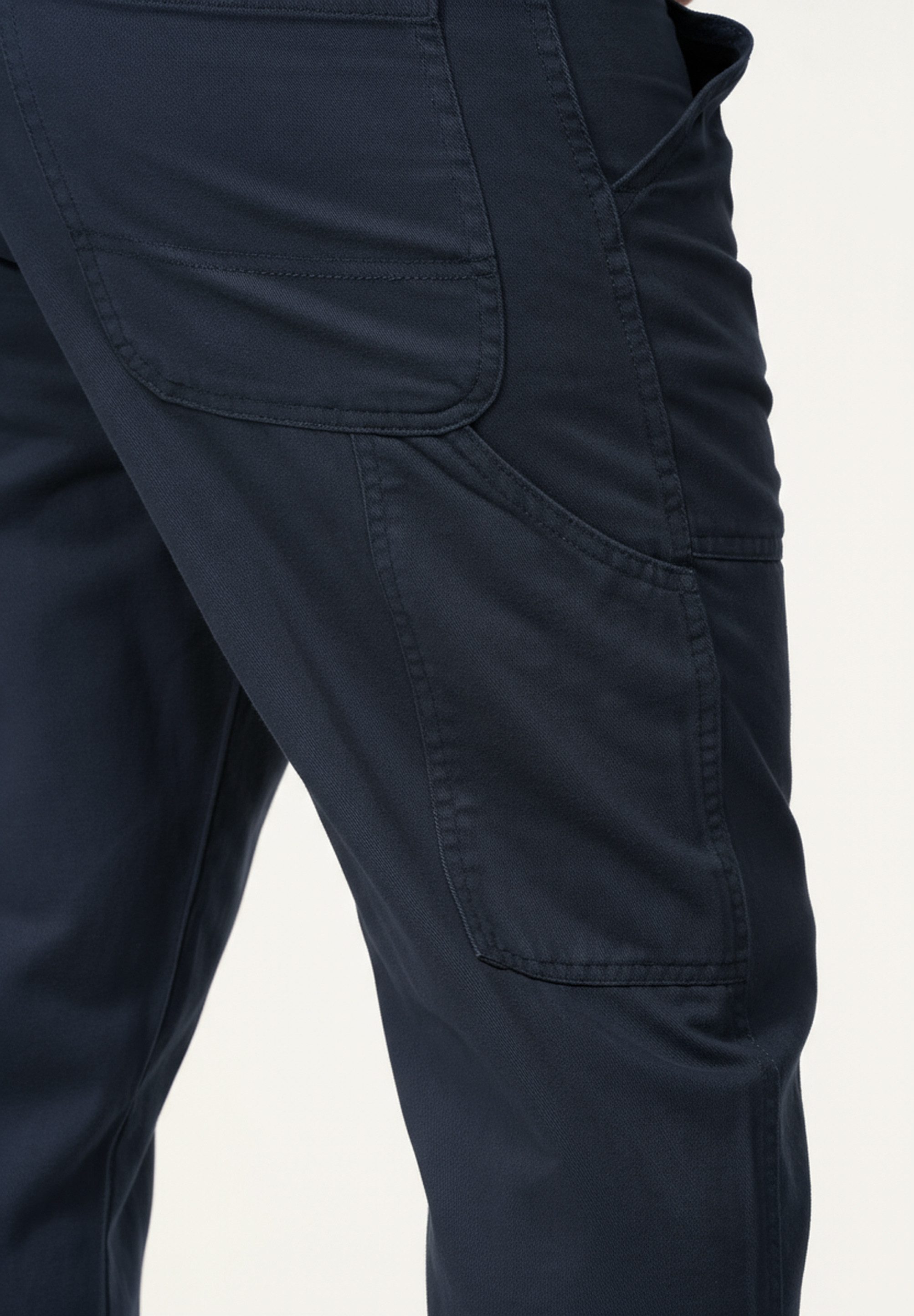 DAILY COTTON Straight-Jeans Hose im Carpenter-Stil - Regular-Fit Workwear Herren Freizeithose Denim Stoffhose - Pants – Bild 4 von 5