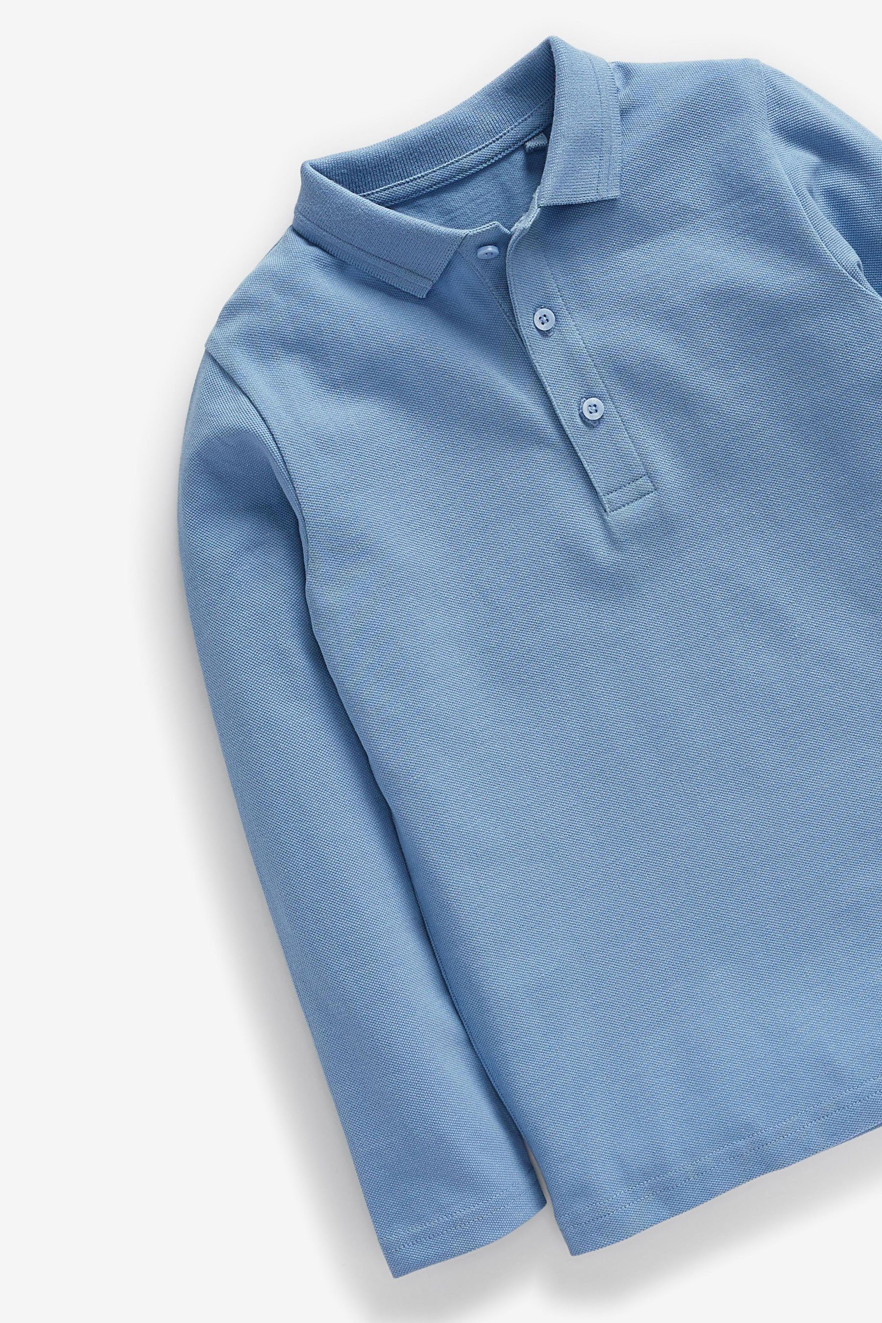 (2-tlg) Blue Poloshirt Next