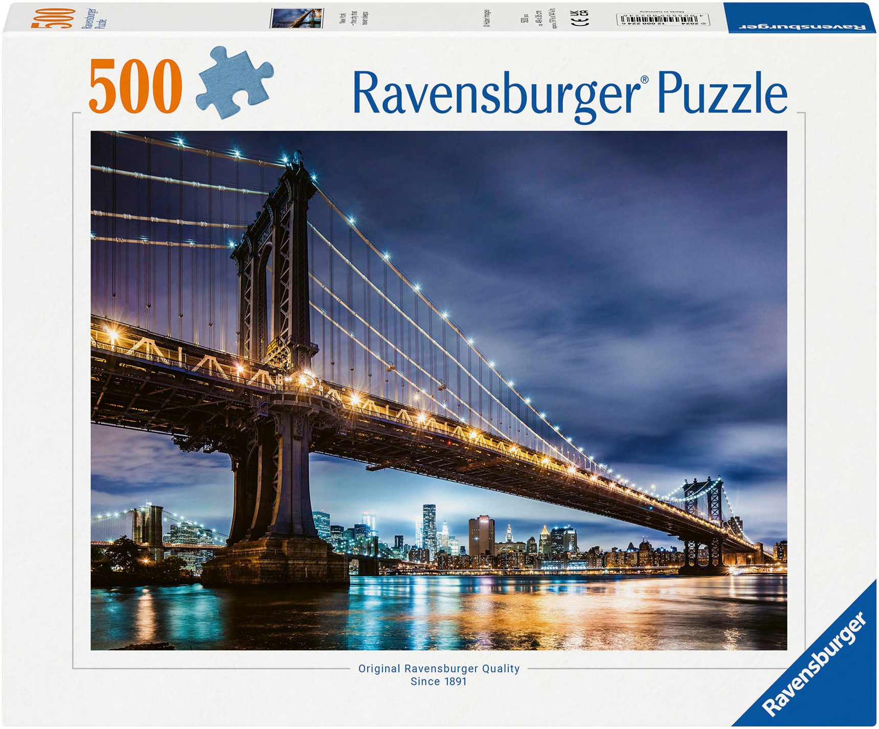 Ravensburger Puzzle New York - die Stadt, die niemals schläft, 500 Puzzlete günstig online kaufen