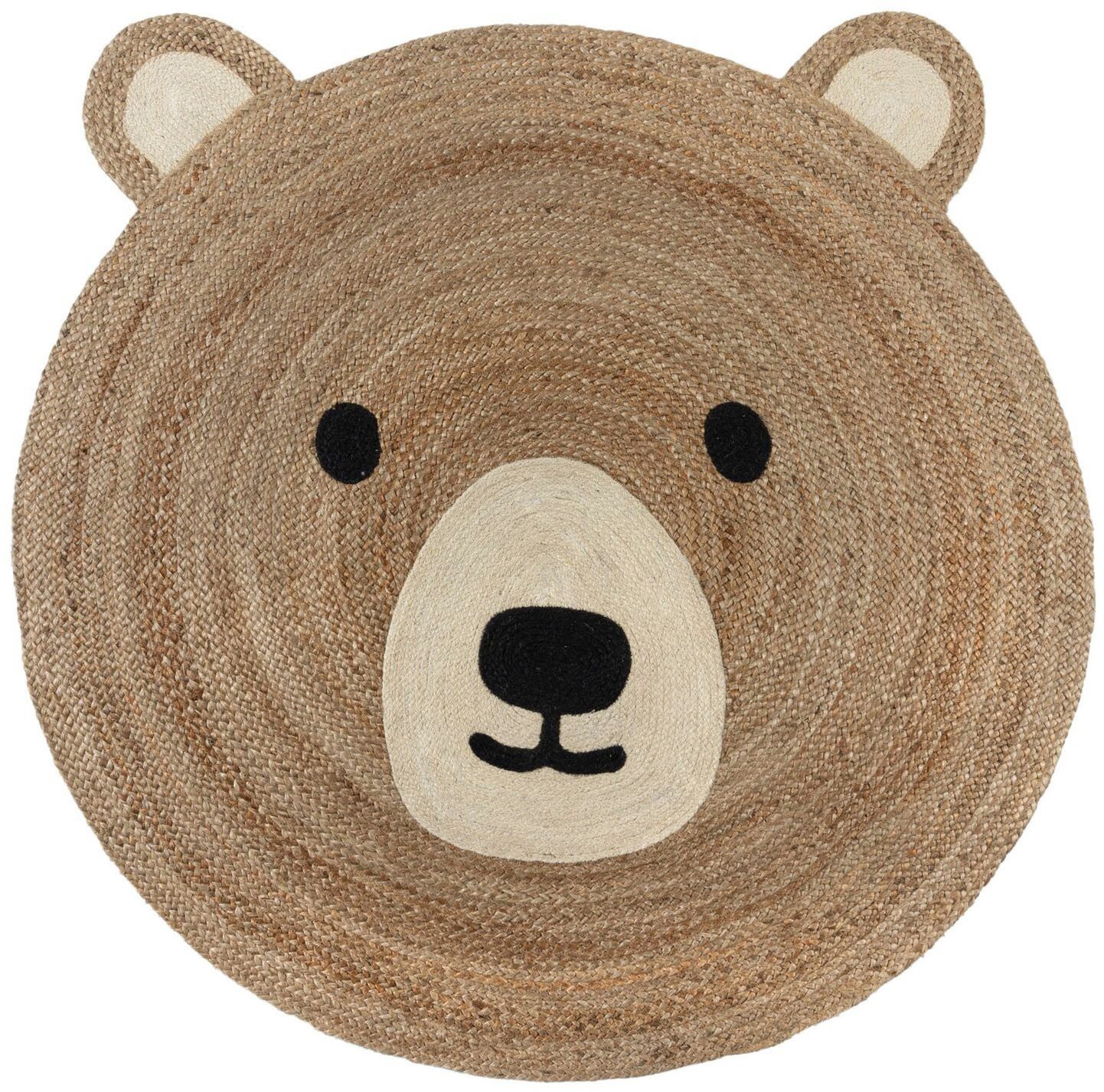 FLAIR RUGS Teppich Jute Kinder, rund, günstig online kaufen